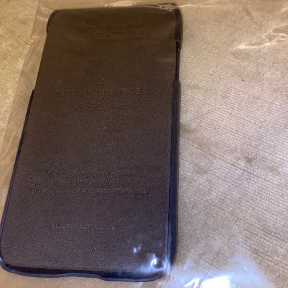Black Leather and Gold Piaget Phone Case - Picture 6 of 6